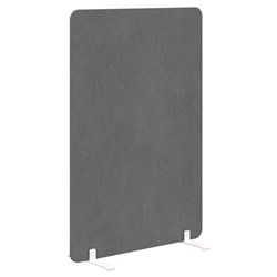 Fiord Freestanding Screen 900x1200mm Fletcher Pebble/White