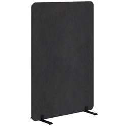 Fiord Edge Freestanding Screen 1800x1200mm Fletcher Pepper/Black