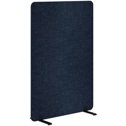 Fiord Freestanding Screen 1500x1200mm Keylargo Denim/Black