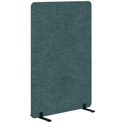 Fiord Freestanding Screen 1200x1200mm Keylargo Atlantic/Black