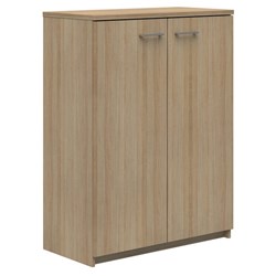 Mascot Lockable Cabinet 900x1200mm Classic Oak
