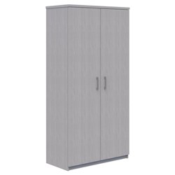 Mascot Tall Cabinet 900x1800mm Silver Strata