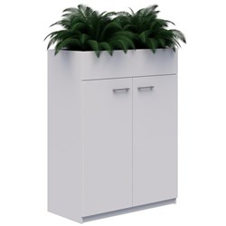 Mascot Planter Cabinet 900x1200mm Snow Velvet