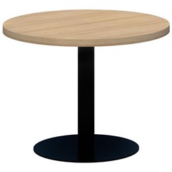 Classic Round Coffee Table 600mm Classic Oak/Black
