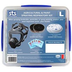 Shigematsu Full Face Respirator Mask Kit Large