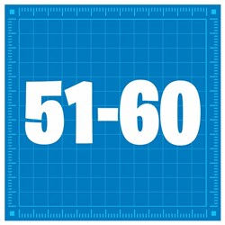 STEAM Magnetic KaiTiles Numbers 51 to 60, Pack of 10