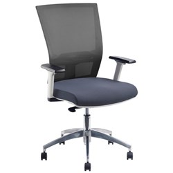 Advance Air Plus Chair With Adjustable Arms Charcoal/Alloy