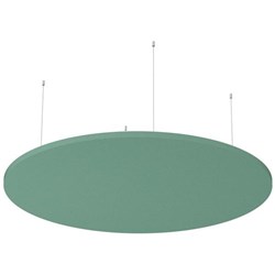 Boyd Visuals Floating Acoustic Ceiling Panel Round 1200mm Turquoise