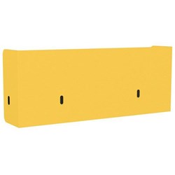 Boyd Acoustic Pod Desk Screen 1800mm Yellow