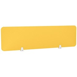 Boyd Acoustic Desk Screen 1200mm Yellow