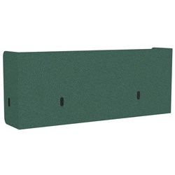 Boyd Acoustic Pod Desk Screen 1800mm Forest Green