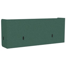 Boyd Acoustic Pod Desk Screen 1500mm Forest Green