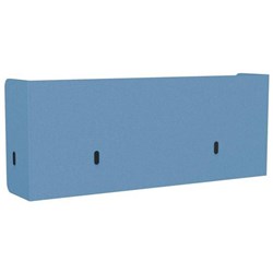 Boyd Acoustic Pod Desk Screen 1800x600mm Sky Blue