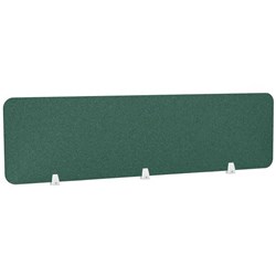 Boyd Acoustic Desk Screen 1800x400mm Forest Green