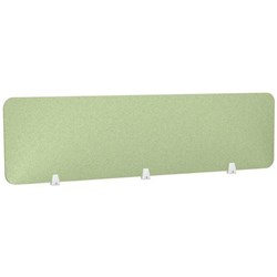 Boyd Acoustic Desk Screen 1800x400mm Leaf Green
