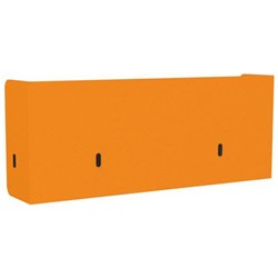Boyd Acoustic Pod Desk Screen 1800x600mm Orange 