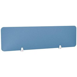 Boyd Acoustic Desk Screen 1500x400mm Sky Blue