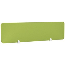 Boyd Acoustic Desk Screen 1500x400mm Apple Green