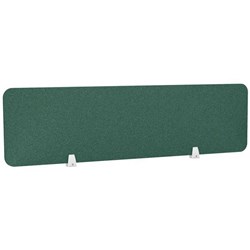 Boyd Acoustic Desk Screen 1500x400mm Forest Green 