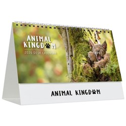 Easy2C Desk Calendar 2026 Animal Kingdom