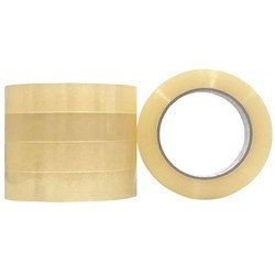 Pomona S100 Heavy Duty Freezer Grade Packaging Tape 36mm x 100m 52 Micron Clear, Carton of 48