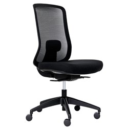 Buro Elan Task Chair Mesh Back Black