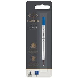 Parker Blue Rollerball Pen Refill Fine Tip
