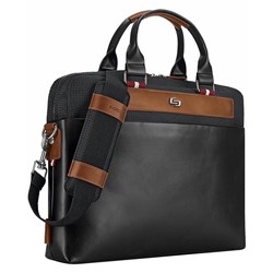 Solo Fulton Slim Brief Briefcase 15.6" Black