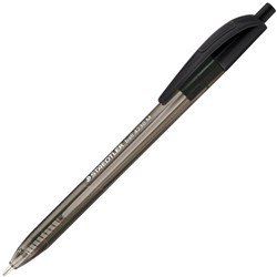 Staedtler Black Triangular Ballpoint Pen 1.0mm Medium Tip