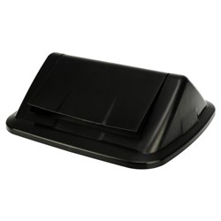Italplast greenR Waste Bin Lid 32L Black