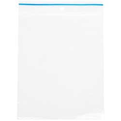 Resealable Plastic Bags 100x130mm 40 Micron Clear, Pack of 100