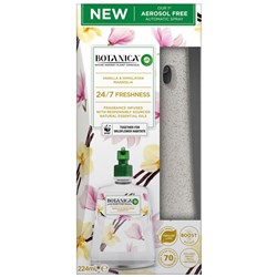 Air Wick Botanica Automatic Spray Starter Kit Vanilla and Himalayan Magnolia 224ml