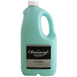 Chromacryl Student Acrylic Paint 2L Pastel Green