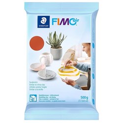 Staedtler Fimo Air Dry Modelling Clay 500g Terracotta