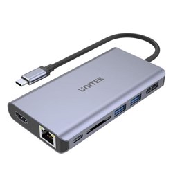 UNITEK 7-In-1 USB 3.1 Multi-Port Hub With USB-C Connector