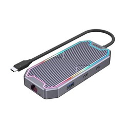 UNITEK 7-in-1 Multi-Port USB 3.2 Gen2 Hub With USB-C Connector