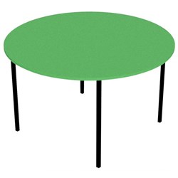 Zealand Round School Table 1200x700mm Green