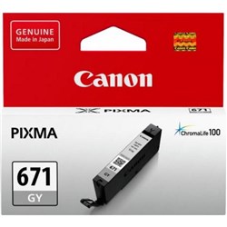 Canon CLI-671GY Grey Ink Cartridge