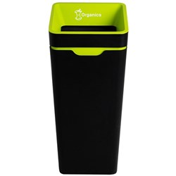 Method 60L Green Organics Recycling Bin With Open Lid