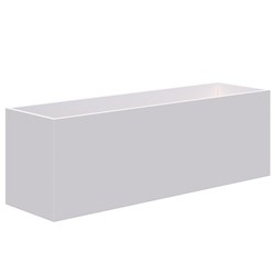 Fiord Planter 1600x600mm White