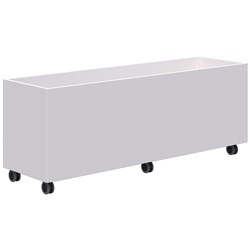 Fiord Mobile Planter 1600x600mm White