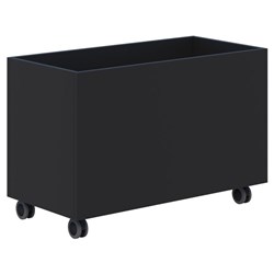 Fiord Mobile Planter 900x600mm Black