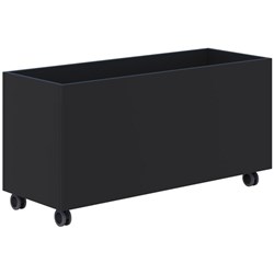 Fiord Mobile Planter 1200x600mm Black