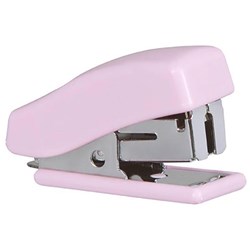 Marbig Mini Stapler With Staples Pastel Pink