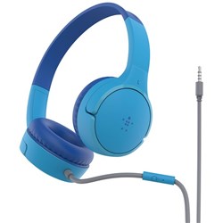 Belkin SoundForm Mini Wired Children's Headphones Blue