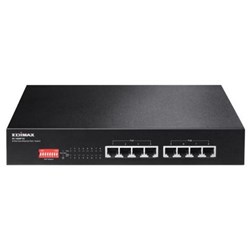 Edimax ES-1008P V2 8-port 10/100Mbps PoE+ Switch with DIP Switch