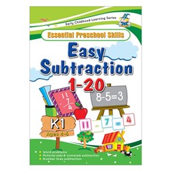 Greenhill Activity Book 4-6 Year Easy Subtraction