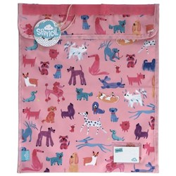 Spencil Doodle Dogs Homework Bag Extra Large 370x450mm