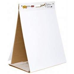 Post-it® 563 Tabletop Dry Erase Easel Pad 508x584mm White