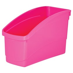 EC Plastic Book and Storage Tub 145x300x190mm Magenta